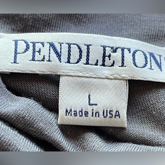 Pendleton Soft Jersey Ruched Turtleneck Long Sleeve Tee - Picture 4 of 6